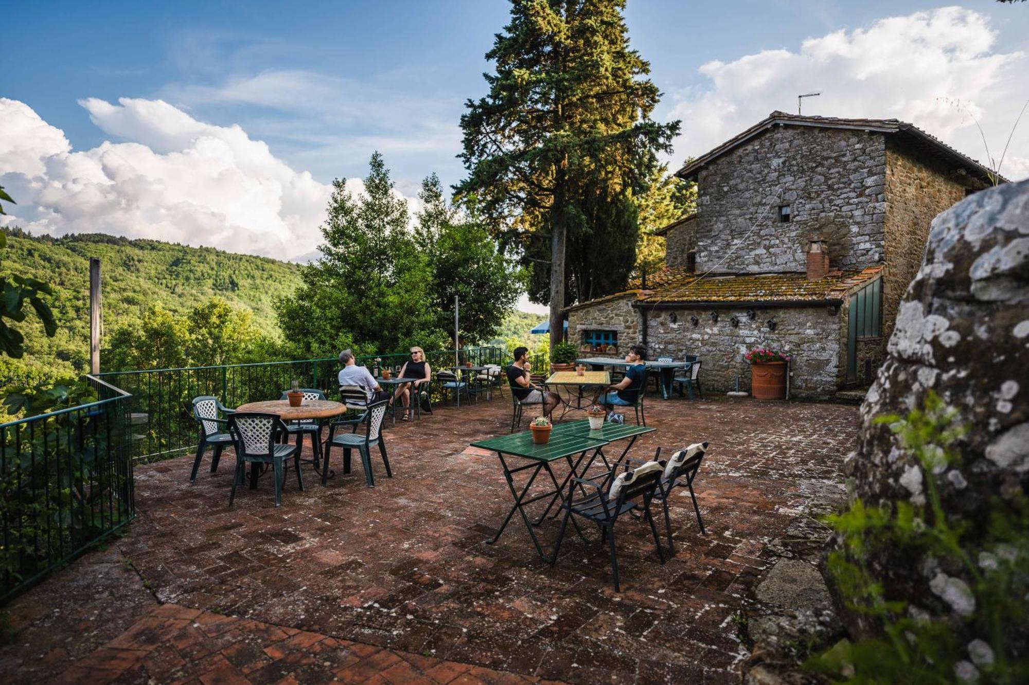 Gasthaus Rifugium Greve in Chianti Exterior foto